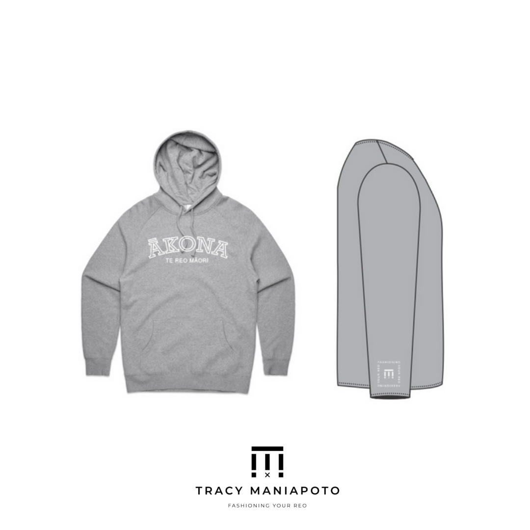 Ākona Te Reo Māori - Pōraka Pōtae | Hoodie