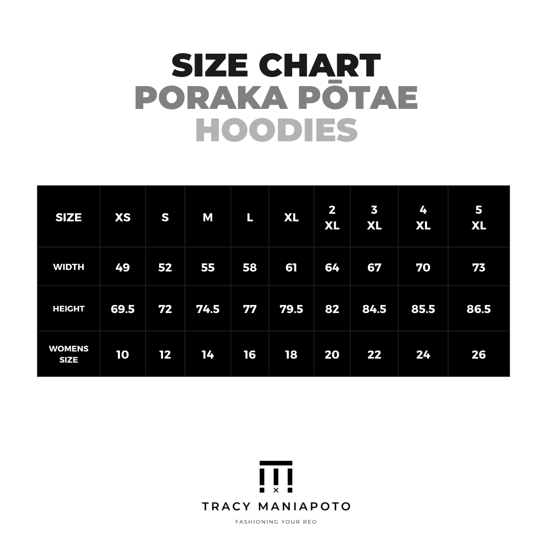 Ākona Te Reo Māori - Pōraka Pōtae | Hoodie